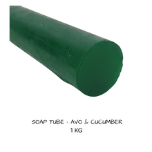 Load image into Gallery viewer, Glycerin Soap Base - Avo Cucumber  1 kg Tubes
