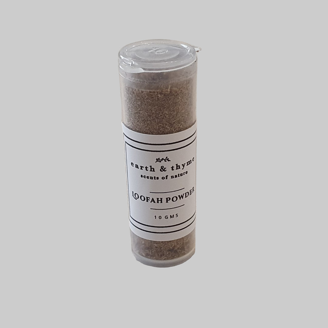 Loofah Powder 10Grm EARTH & THYME