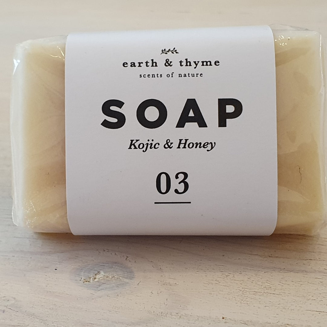 Soap  - COLD PROCESSED - Kojic and Honey 100grm