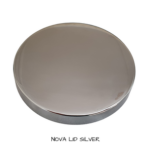 Candle Jar Lid- Nova Silver