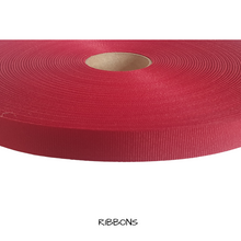 Load image into Gallery viewer, Ribbon  -   Petersham Red by the 1 mtr
