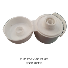 Load image into Gallery viewer, Closure    20/410  Bottle Flip Top Lids White

